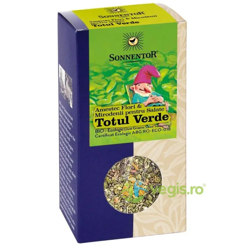 Condiment Amestec Totul Verde pentru Salate Ecologic/Bio 15g SONNENTOR — preț și oferte
