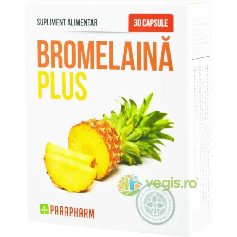 Bromelaina Plus 30cps moi Quantum Parapharm — preț și oferte