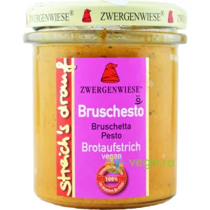 Crema Tartinabila Vegetala Bruschesto cu Bruscheta si Pesto fara Gluten Ecologica/Bio 160g