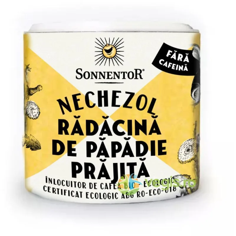 Nechezol - Radacina de Papadie Prajita (Inlocuitor Cafea) Ecologic/Bio 75g SONNENTOR — preț și oferte