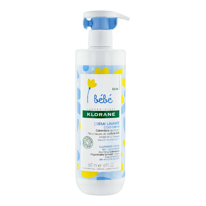 Crema de curatare ColdCream, 500ml, Klorane — preț și oferte