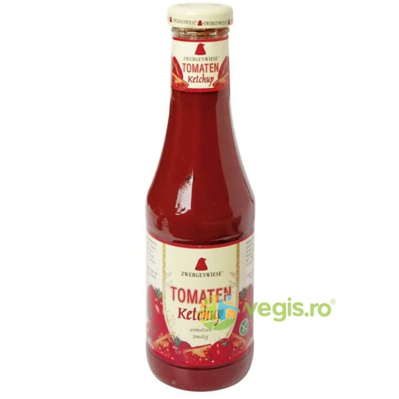 Ketchup de Rosii fara Gluten Ecologic/Bio 500ml ZWERGENWIESE — preț și oferte