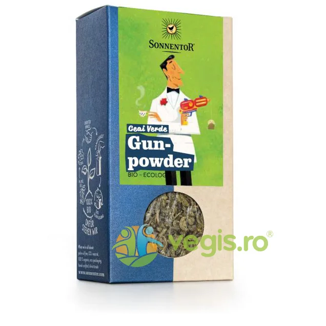 Ceai Verde Gunpowder Ecologic/Bio 100g SONNENTOR — preț și oferte