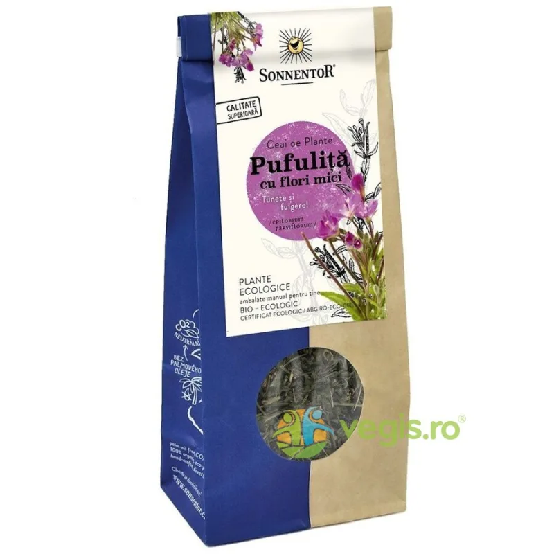 Ceai Pufulita cu Flori Mici Ecologic/Bio 50g SONNENTOR — preț și oferte