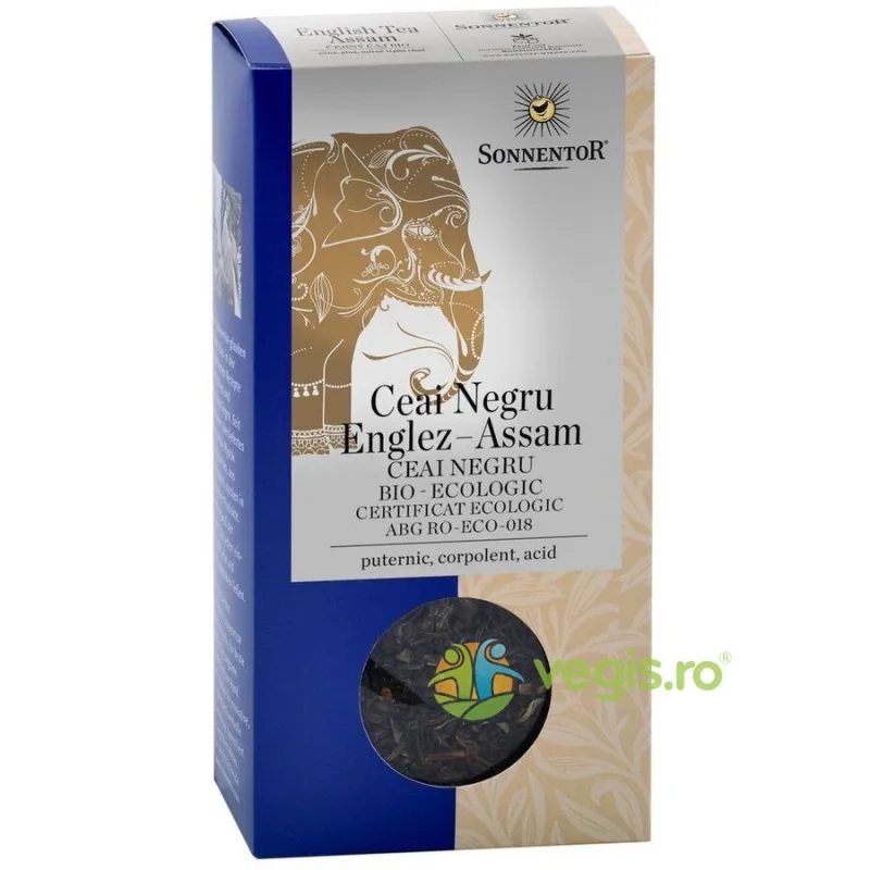 Ceai Negru Englez-Assam Ecologic/Bio 95g SONNENTOR — preț și oferte