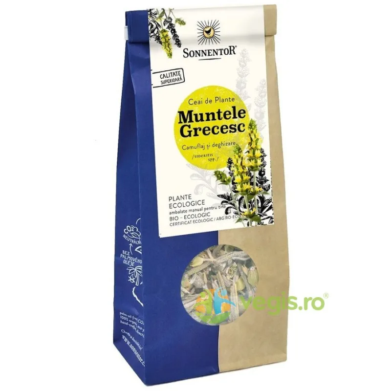 Ceai de Plante Muntele Grecesc Ecologic/Bio 40g SONNENTOR — preț și oferte