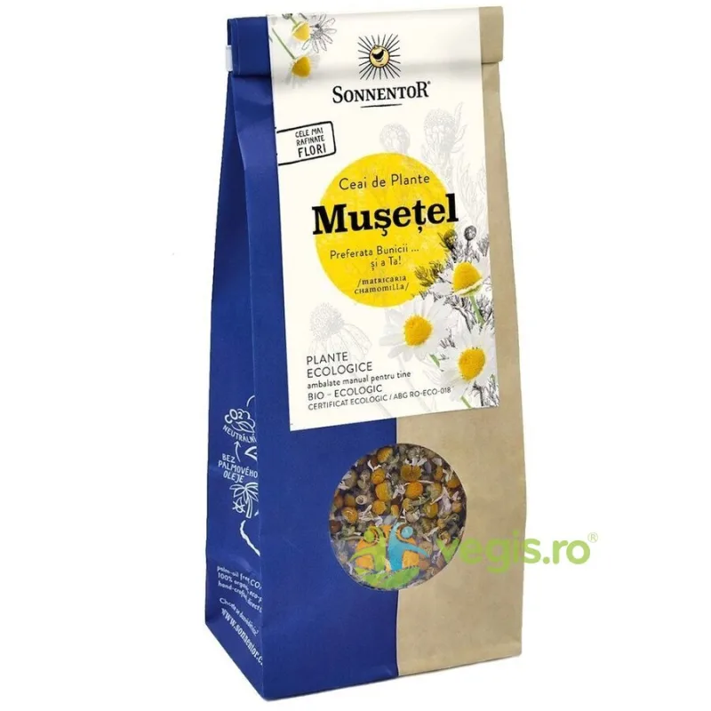 Ceai de Musetel Ecologic/Bio 50g SONNENTOR — preț și oferte
