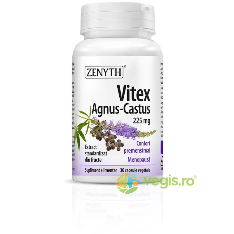 Vitex Agnus-Castus 225mg 30cps Zenyth — preț și oferte