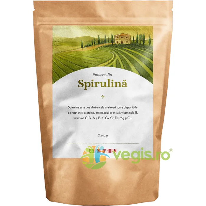 Spirulina Pulbere 250g Quantum Parapharm — preț și oferte