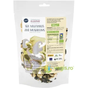 Alge Marine cu Ciuperci Shiitake Ecologice/Bio 100g