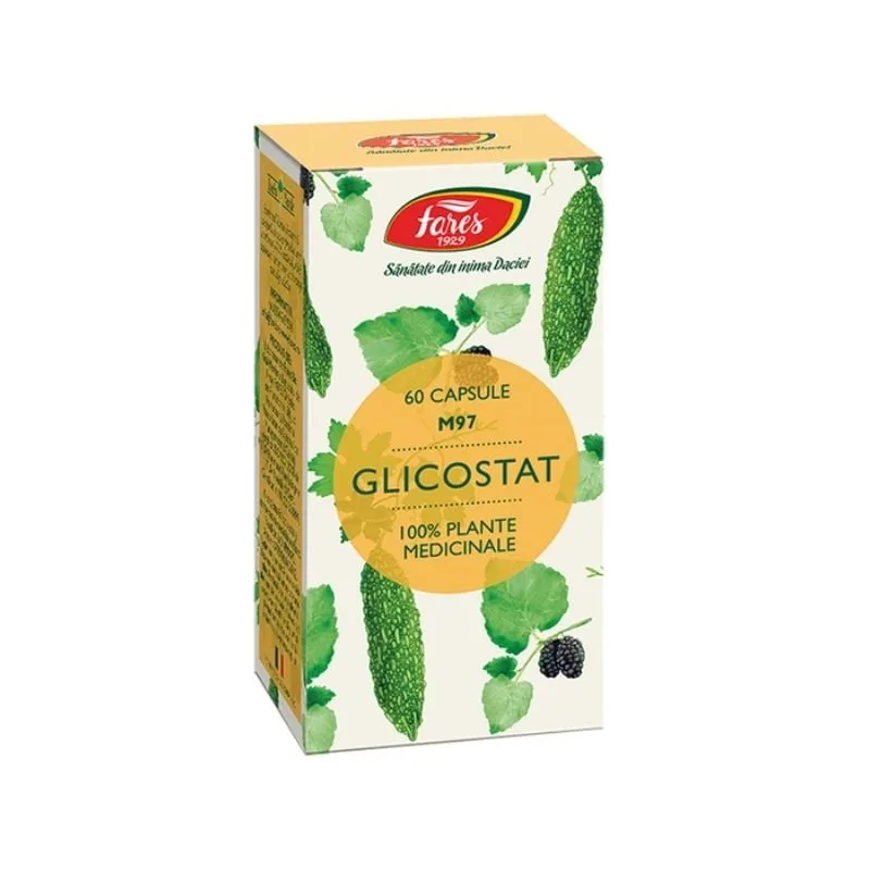 FARES Glicostat, M97, 60 capsule — preț și oferte