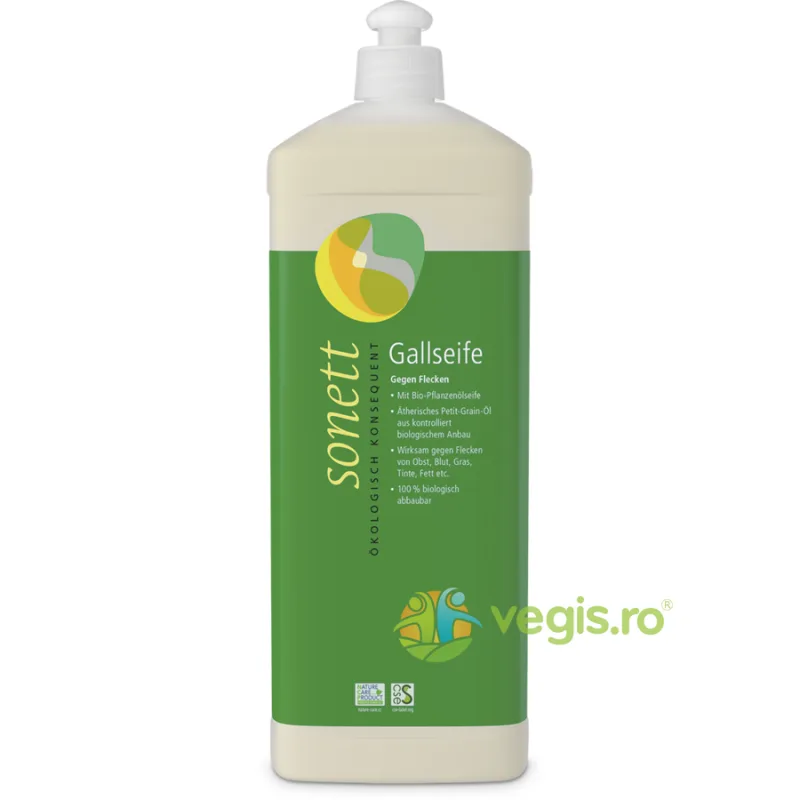Sapun Lichid pentru Scos Pete cu Bila de Bovina Ecologic/Bio 1L SONETT — preț și oferte
