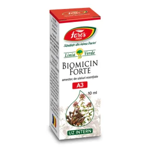 Ulei Biomicin Forte, A3, 10 ml, Fares