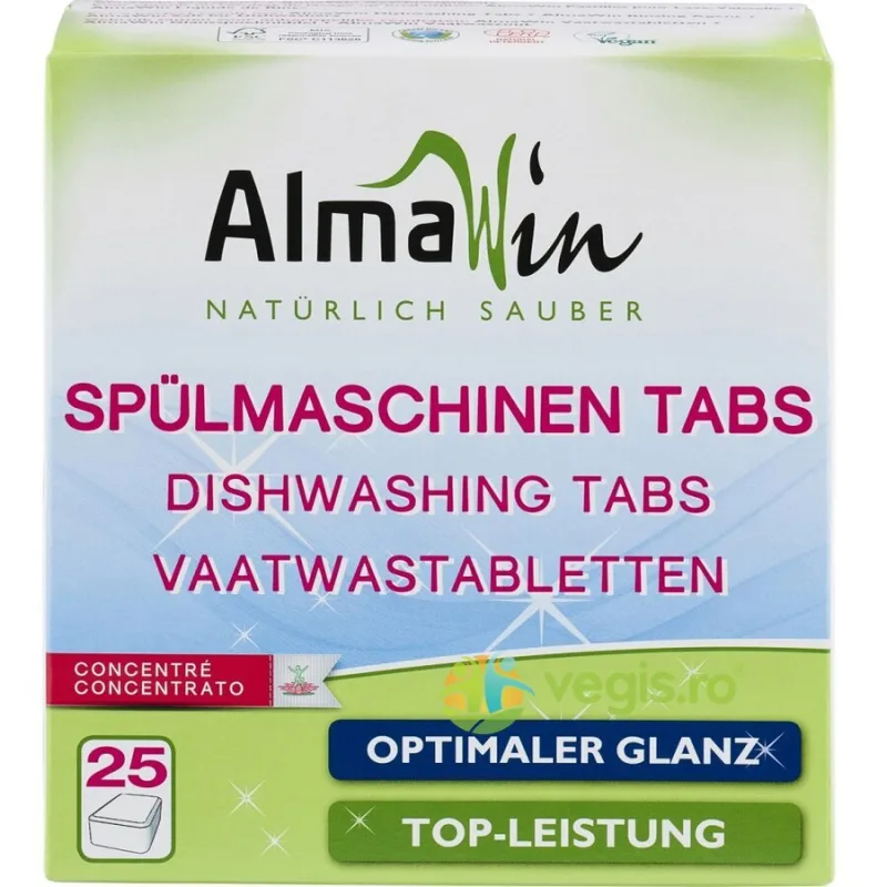 Tablete pentru Masina de Spalat Vase Ecologice/Bio 500g ALMAWIN — preț și oferte