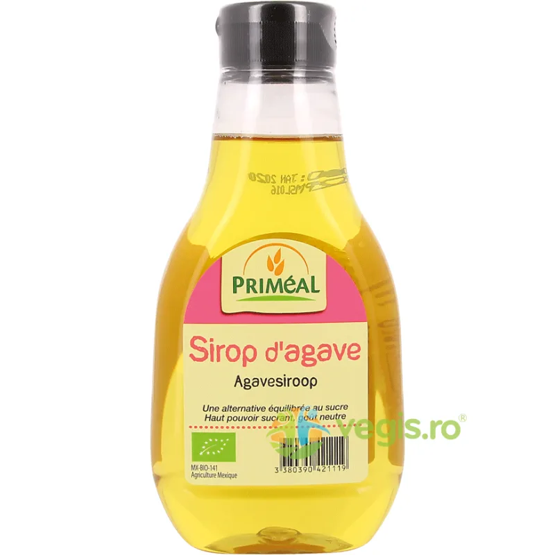 Sirop de Agave Ecologic/Bio 330g PRIMEAL — preț și oferte