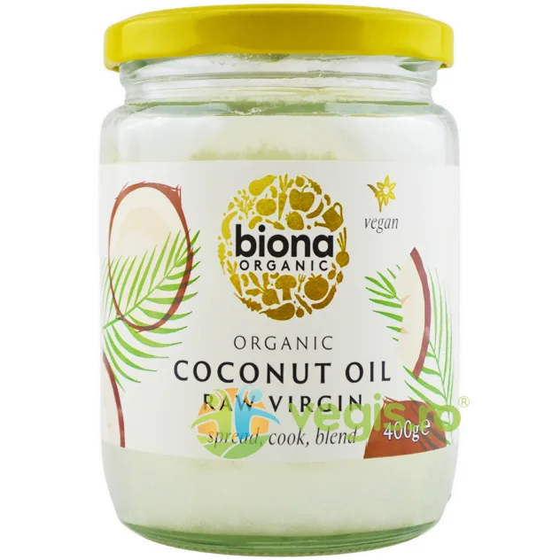 Ulei de Cocos Raw Virgin Ecologic/Bio 400g BIONA — preț și oferte