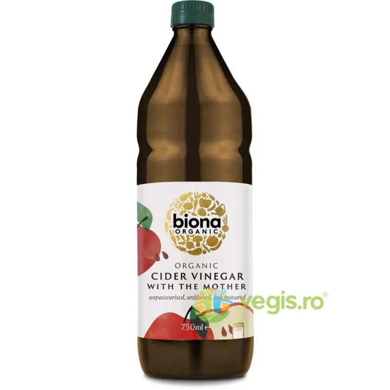 Otet din Cidru de Mere Nefiltrat Ecologic/Bio 750ml BIONA — preț și oferte