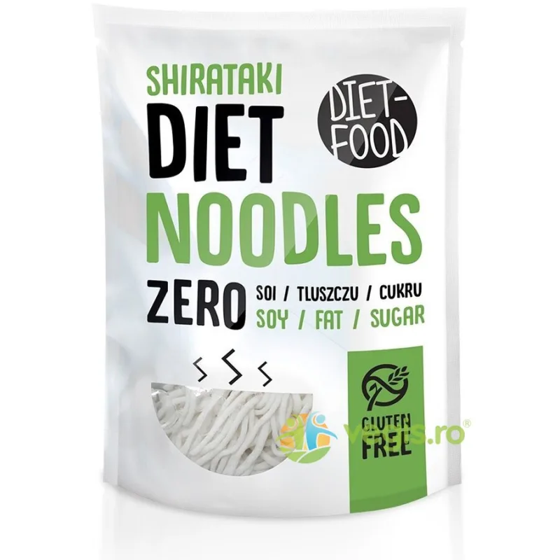 Taitei Shirataki din Konjac fara Gluten 200g DIET FOOD — preț și oferte