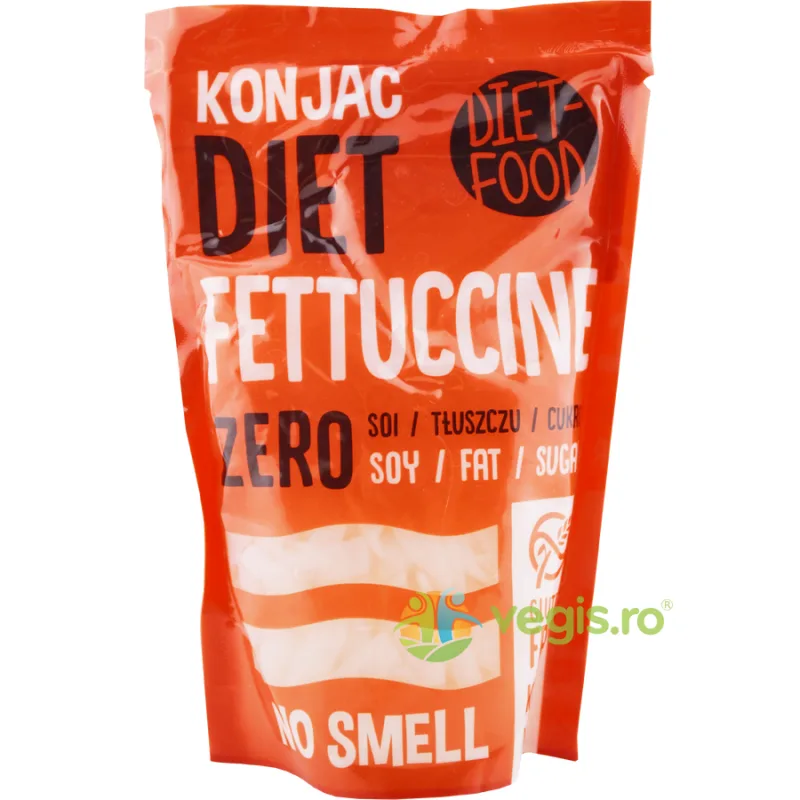 Paste Shirataki Fettuccine din Konjac 200g DIET FOOD — preț și oferte