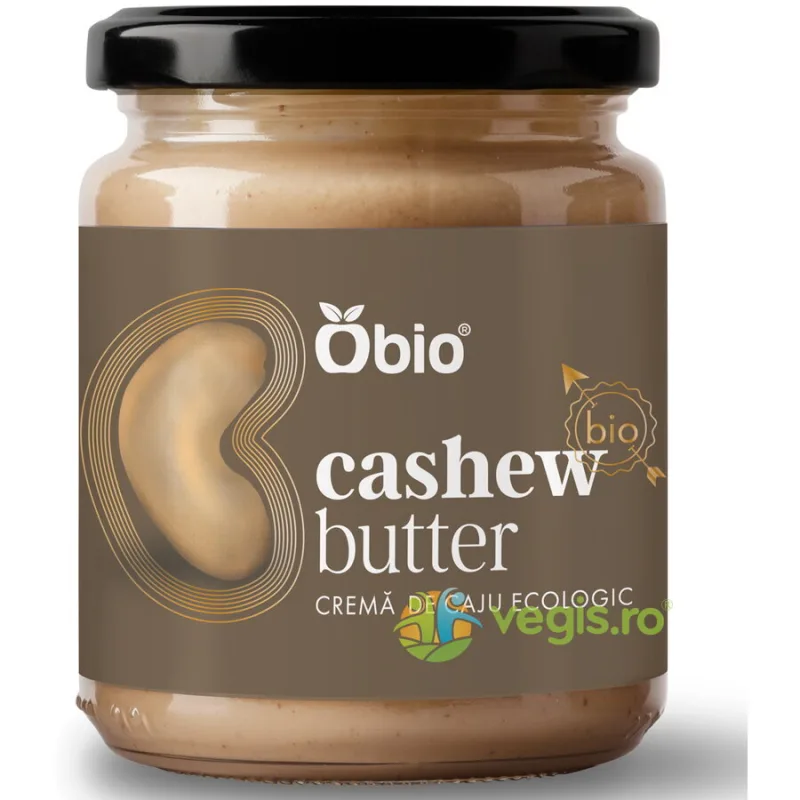 Unt de Caju fara Gluten Ecologic/Bio 250g OBio — preț și oferte
