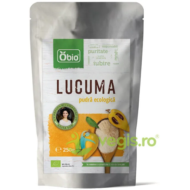 Lucuma Pulbere Raw Ecologica/Bio 250g OBio — preț și oferte