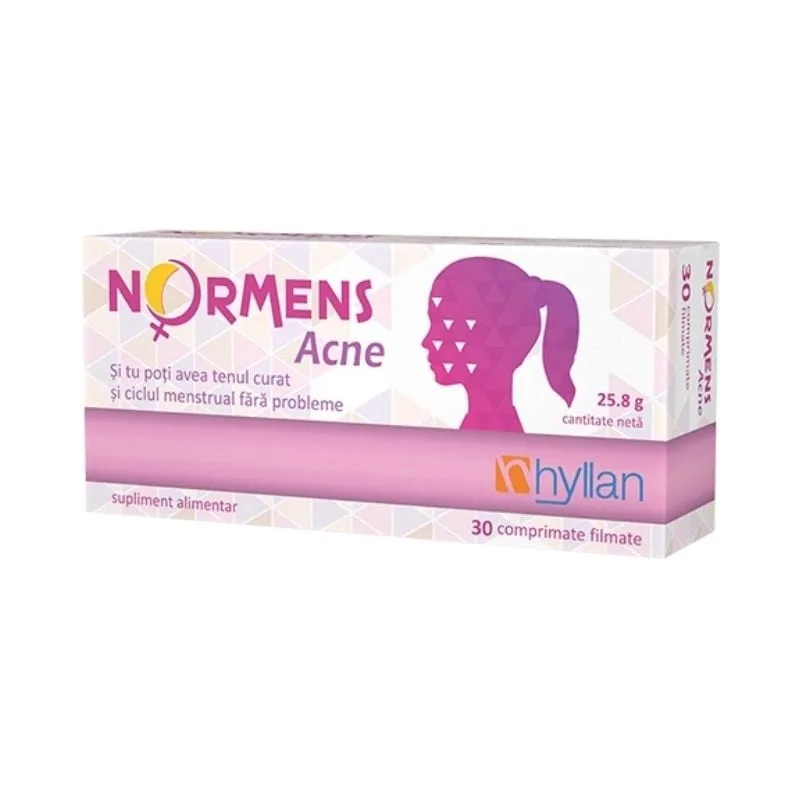 Normens Acne, 30 comprimate HYLLAN PHARMA — preț și oferte