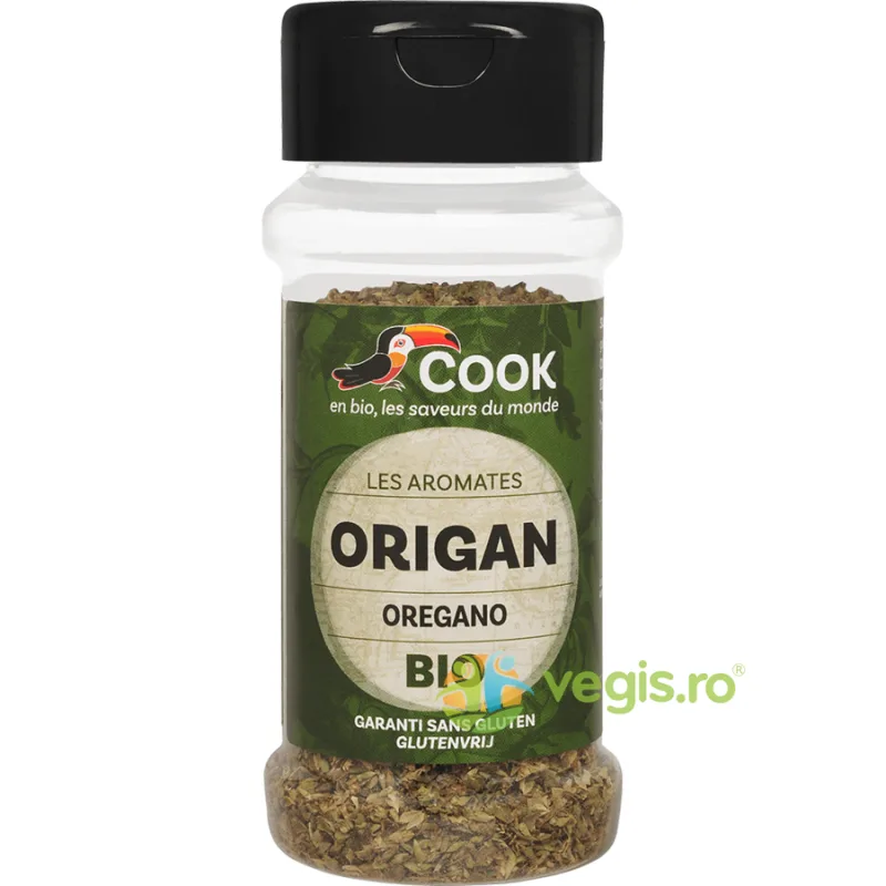 Frunze de Oregano fara Gluten (Solnita) Ecologice/Bio 13g COOK — preț și oferte