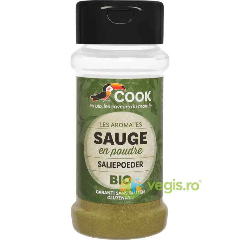 Salvie Pudra fara Gluten (Solnita) Ecologica/Bio 20g COOK — preț și oferte