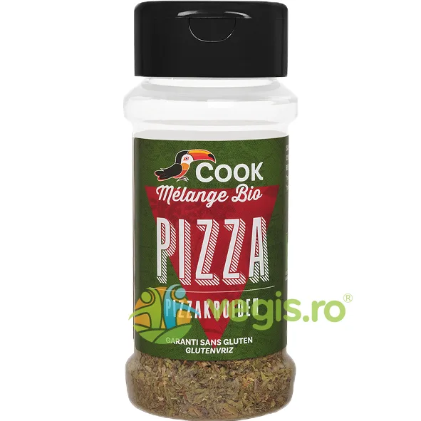 Mix de Condimente pentru Pizza fara Gluten (Solnita) Ecologic/Bio 13g COOK — preț și oferte