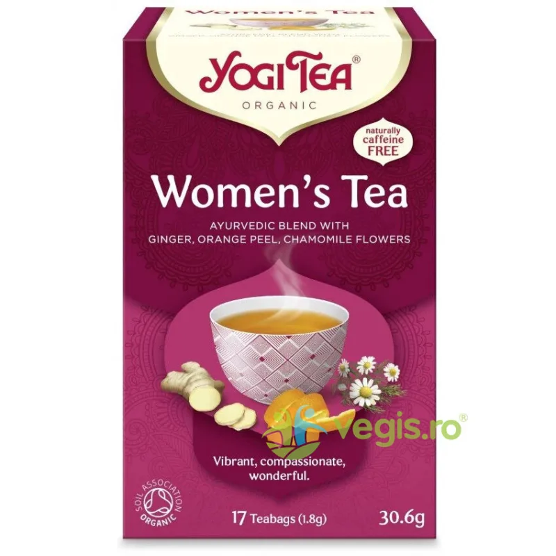 Ceai pentru Femei (Women's Tea) Ecologic/Bio 17dz YOGI TEA — preț și oferte