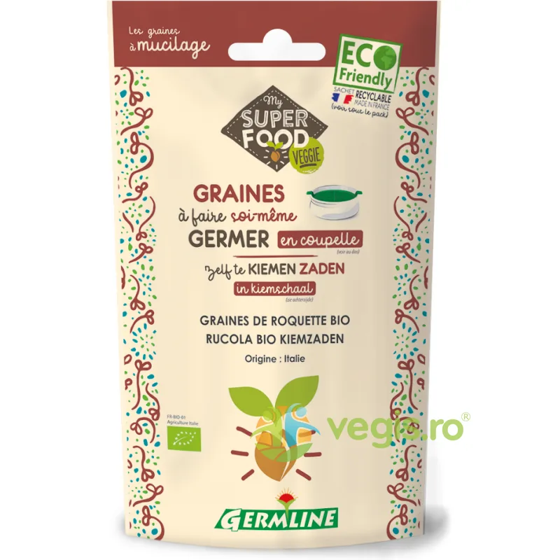 Seminte de Rucola pentru Germinat Ecologice/Bio 100g GERMLINE — preț și oferte