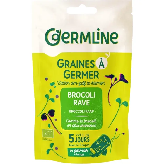 Seminte de Broccoli Rabe pentru Germinat Ecologice/Bio 150g GERMLINE — preț și oferte