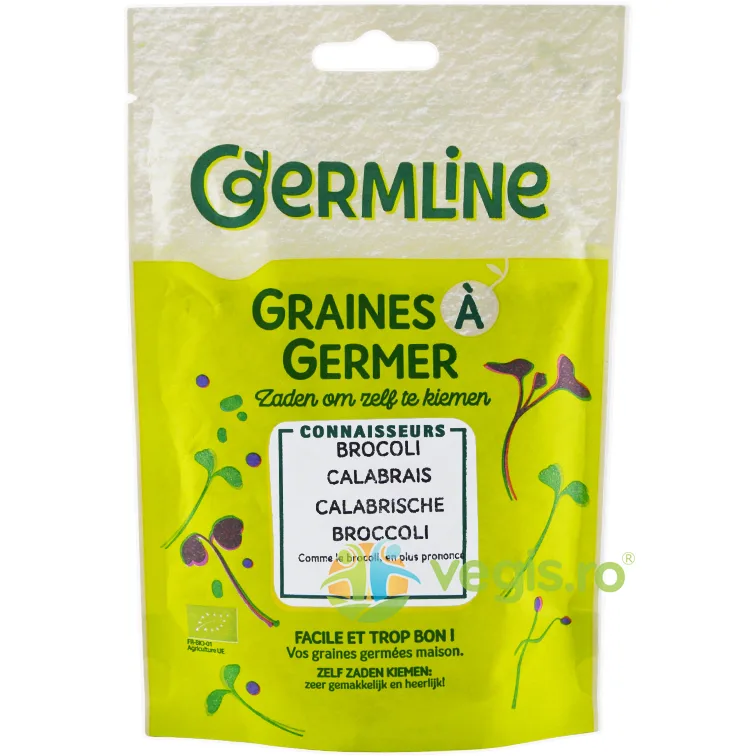 Seminte de Broccoli Calabresse pentru Germinat Ecologice/Bio 100g GERMLINE — preț și oferte