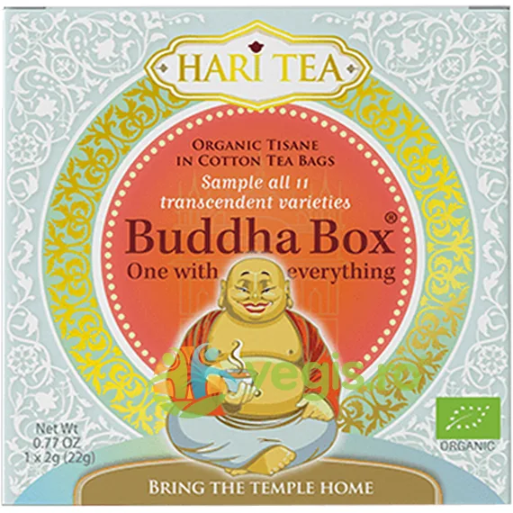 Ceai 11 Arome Buddha Box Ecologic/Bio 11dz HARI TEA — preț și oferte