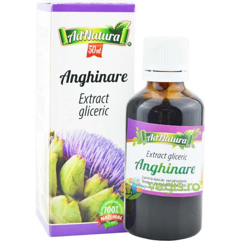 Extract Gliceric de Anghinare fara Alcool 50ml ADNATURA — preț și oferte
