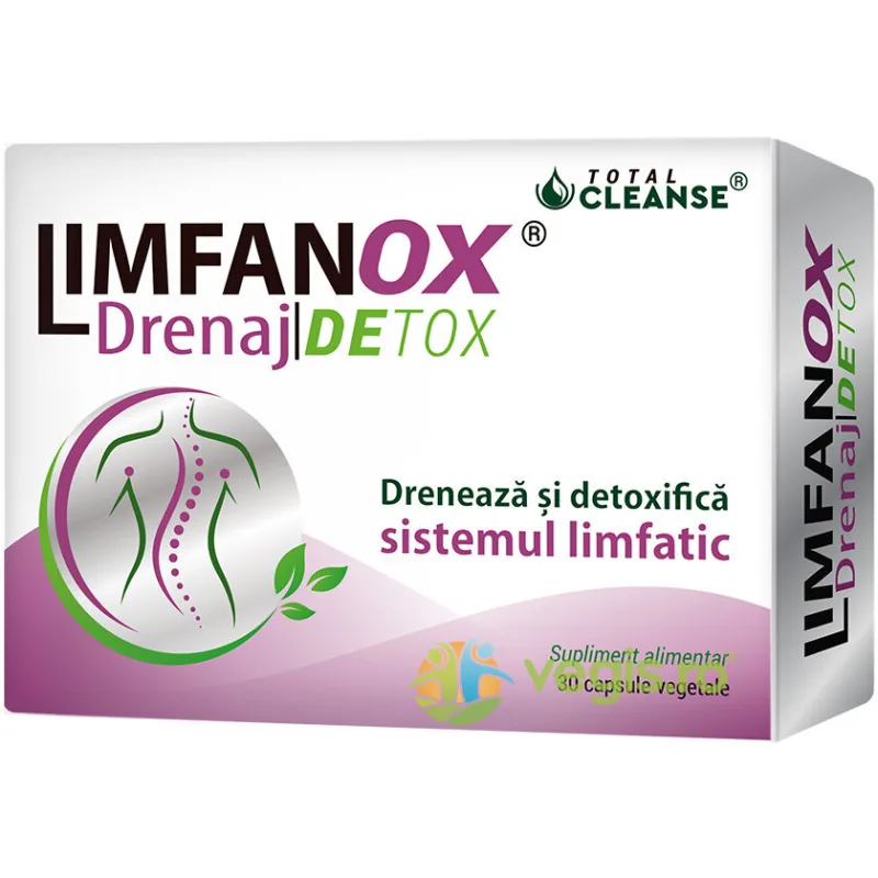Limfanox Drenaj Detox 750mg 30cps COSMO PHARM — preț și oferte