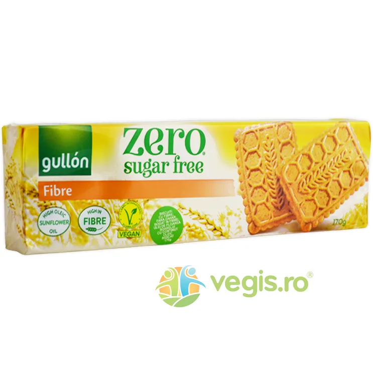 Biscuiti cu Fibre fara Zahar 170g GULLON — preț și oferte