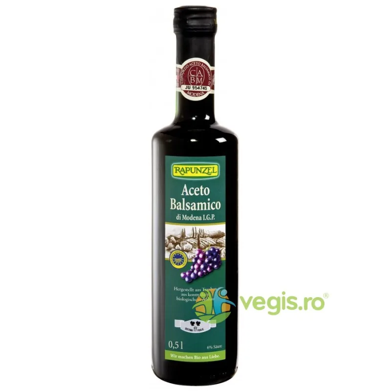 Otet Balsamic Di Modena Ecologic/Bio 500ml Rapunzel — preț și oferte
