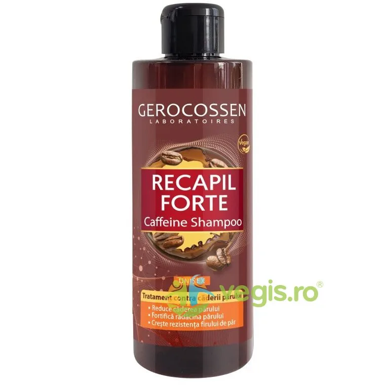 Sampon Tratament Contra Caderii Parului cu Cafeina Recapil Forte Unisex 400ml GEROCOSSEN — preț și oferte