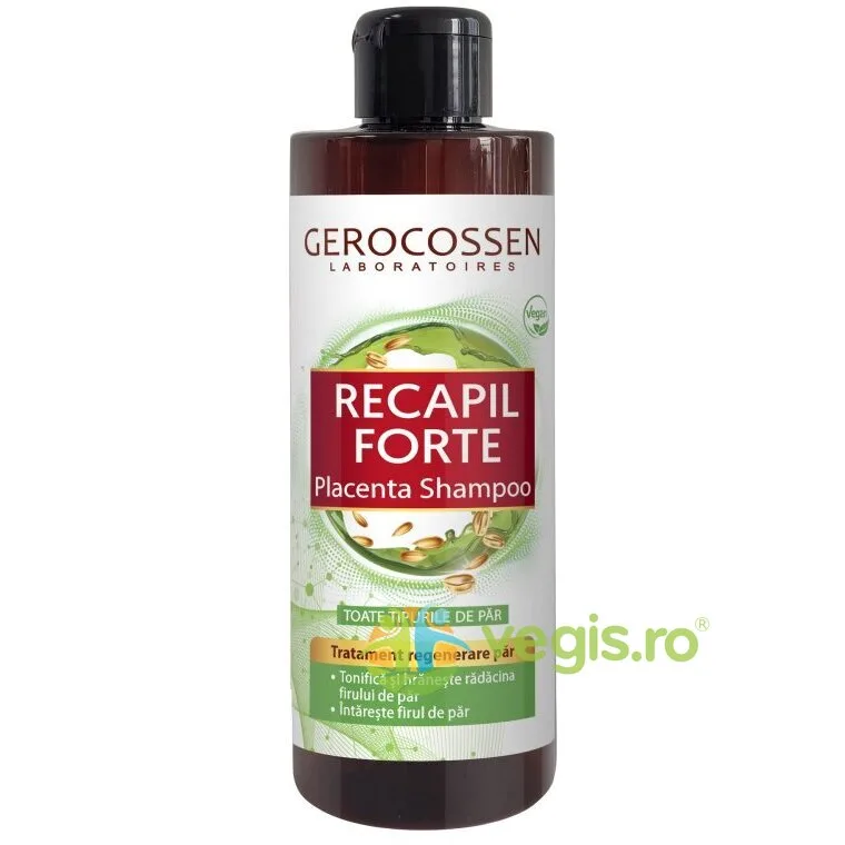 Sampon Tratament pentru Regenerarea Parului cu Placenta Vegetala din Grau Recapil Forte 400ml GEROCOSSEN — preț și oferte