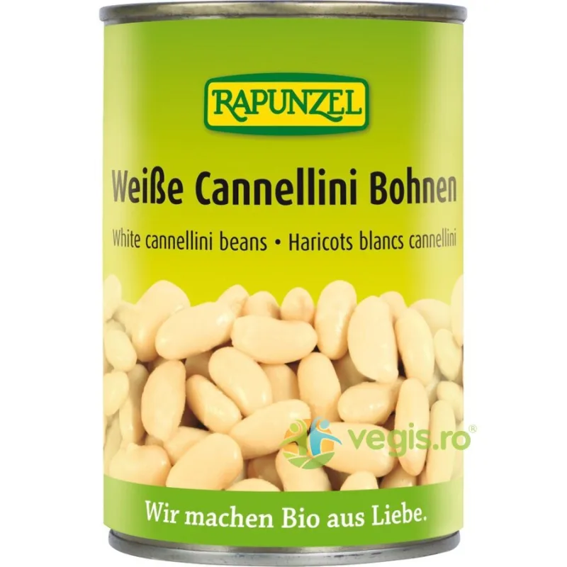 Fasole Alba Cannellini in Doza Ecologica/Bio 400g Rapunzel — preț și oferte