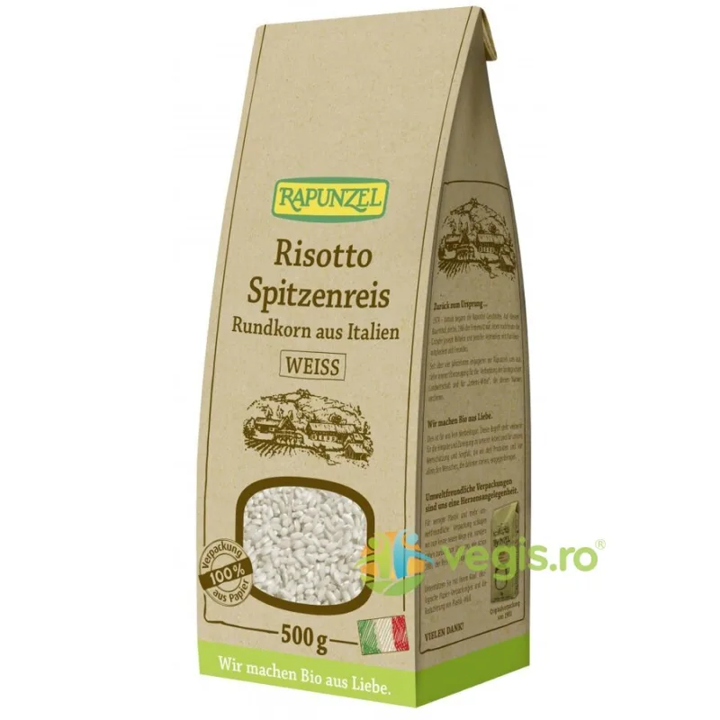 Orez Risotto Alb Ecologic/Bio 500g Rapunzel — preț și oferte
