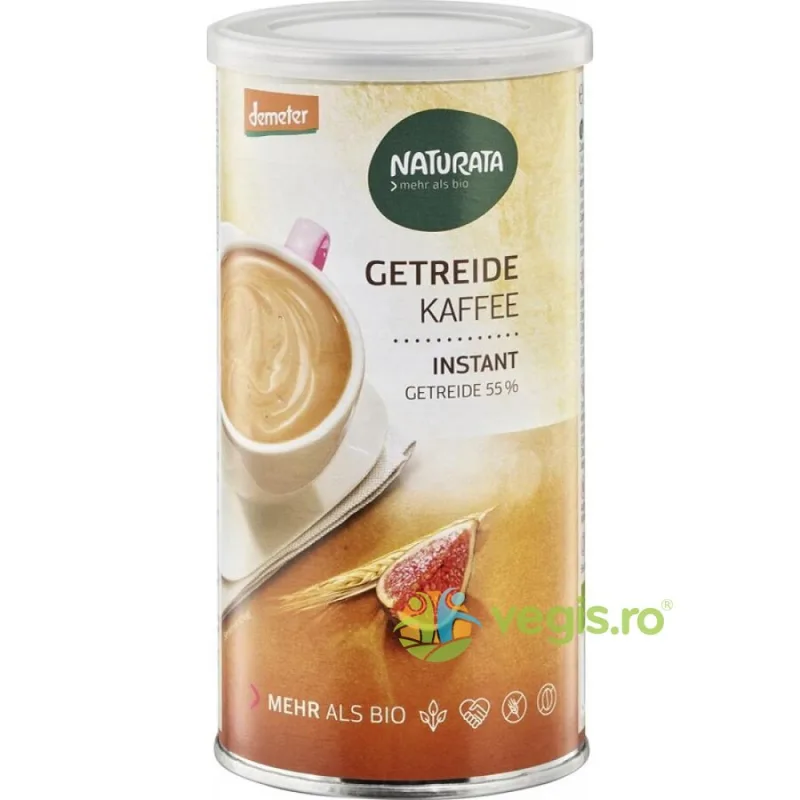 Cafea din Cereale Instant fara Gluten Ecologica/Bio 100g NATURATA — preț și oferte