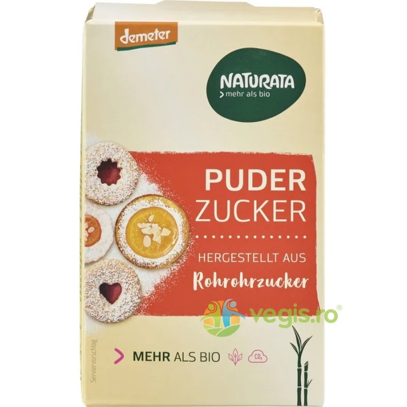 Zahar Pudra Ecologic/Bio 125g NATURATA — preț și oferte