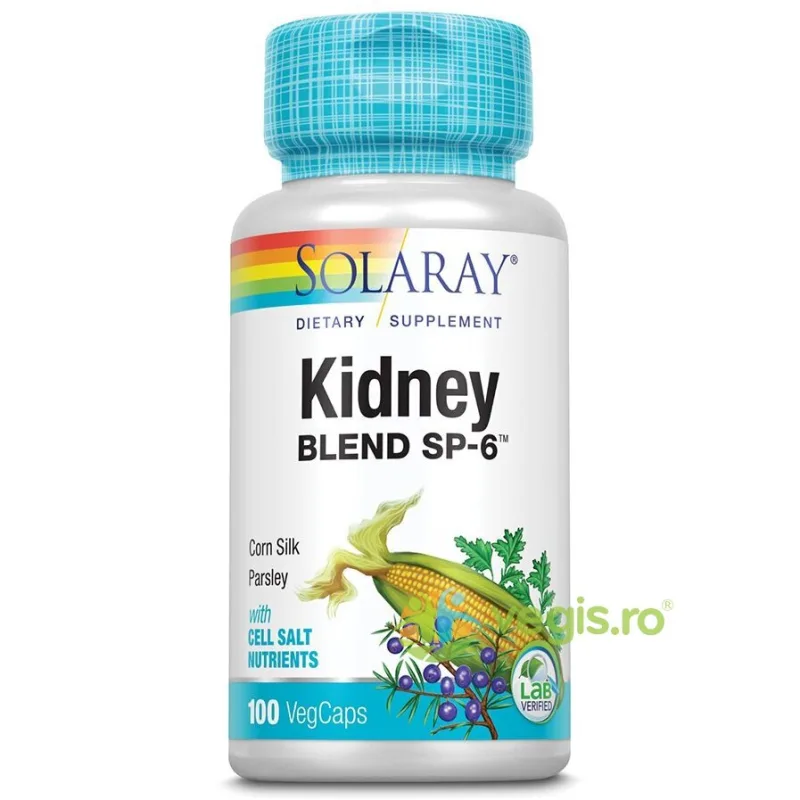 Kidney Blend 100cps vegetale Secom, Solaray — preț și oferte