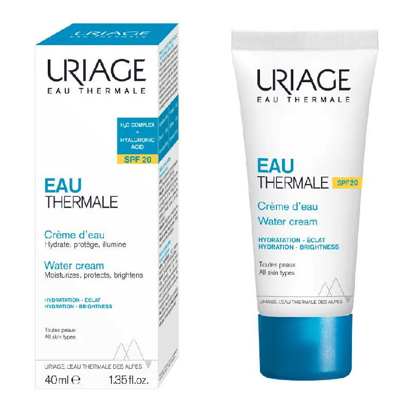 Crema hidratanta cu SPF 20 Eau Thermale, 40 ml, Uriage — preț și oferte