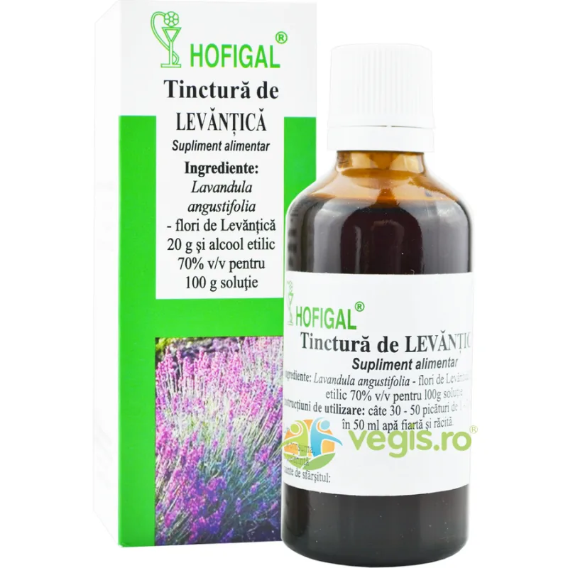 Tinctura de Levantica 50ml HOFIGAL — preț și oferte