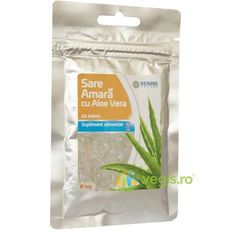 Sare Amara cu Aloe Vera 50g RENANS PHARMA — preț și oferte