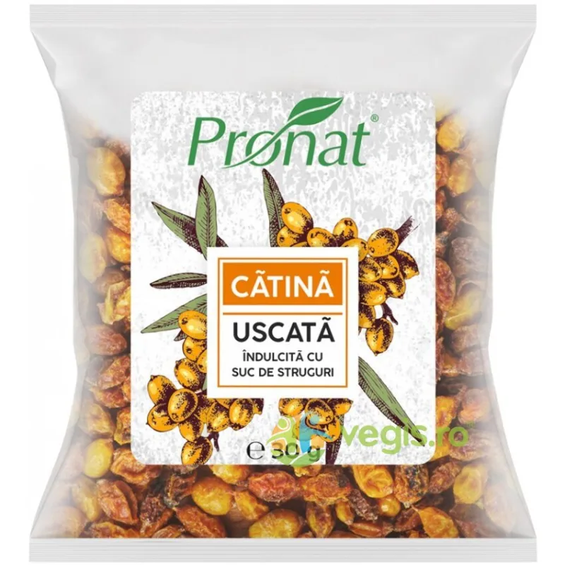 Catina Uscata Indulcita cu Suc de Struguri 30g PRONAT — preț și oferte