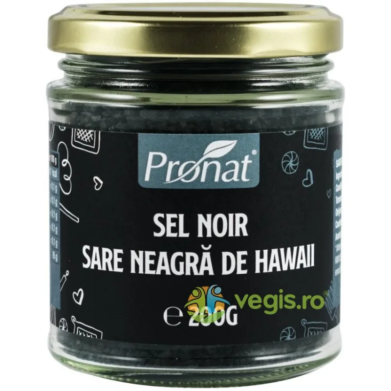 Sare Neagra de Hawaii Sel Noir 200g PRONAT — preț și oferte